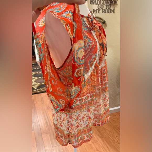 ☘️Fun batwing blouse size L - Picture 4 of 6